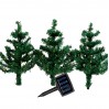 LED соларни елхички 3 броя в комплект WW, 1х1.2V 300mAh Ni-MH IP44 Lightex