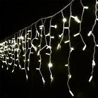 LED Светещи висулки 3х0.6m 120LED 4000K IP65 230V без захранване Lightex