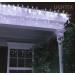 LED влагозащитена светеща завеса 300x50cm 150 LED 10W CW 6500K с контролер IP65 230V бял гумиран кабел Lightex