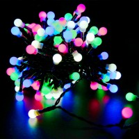 LED Светещи топки 3.6W 10m 200LED RGB  IP44 230V Lightex