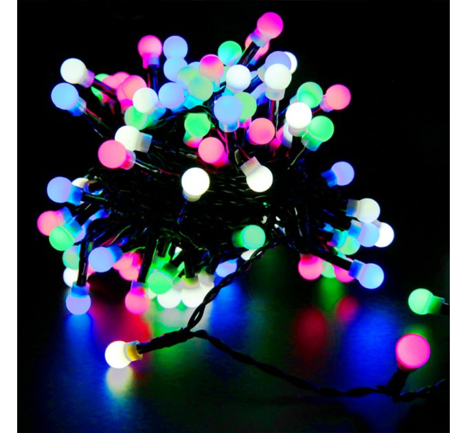 LED Светещи топки 3.6W 10m 200LED RGB  IP44 230V Lightex