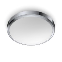 Philips LED плафон DORIS 17W 4000K 1700lm IP44 Ø313mm хром