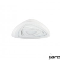 LED плафон TURN II бял max.80W 220V 3000K/4000K/6500K 6600lm Ø470 mm с дистанционно управление Lightex