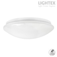 LED плафон CRYSTAL 12W 4000K 800lm Ø260mm IP44 Lightex