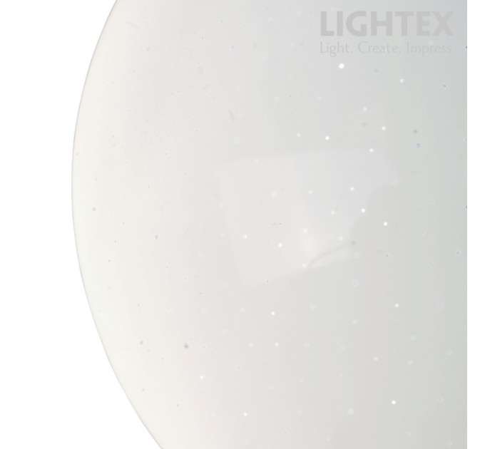 LED плафон CRYSTAL 12W 4000K 800lm Ø260mm IP44 Lightex