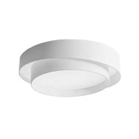 LED Плафон LUXOR 28W 3000K-4000K-6000K 2800lm 220V Ø400 mm бял Lightex