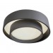 LED Плафон LUXOR 28W 3000K-4000K-6000K 2800lm 220V Ø400 mm сив Lightex