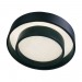 LED Плафон LUXOR 28W 3000K-4000K-6000K 2800lm 220V Ø400 mm черен Lightex