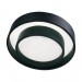 LED Плафон LUXOR 28W 3000K-4000K-6000K 2800lm 220V Ø400 mm черен Lightex