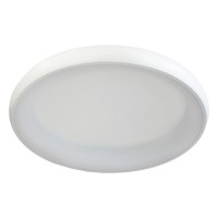LED Плафон LITA 26W 3000K-4000K-6000K 2600lm 220V Ø600 mm бял Lightex