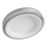 LED Плафон GRACE 36W 3000K-4000K-6000K 3600lm 220V Ø500 mm сив Lightex