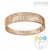 LED плафон SOUL 18W 3000K-4000K-6500K 2300lm 220V Ø330 mm x H100 mm Lightex
