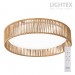 LED плафон SOUL max.54W 3000K-4000K-6500K 4800lm 220V димируем с дистанционно Ø430 mm x H100 mm Lightex