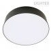 LED плафон OLAF max.18W 3000K-4000K-6500K 2400lm 220V Ø300 mm x H70 mm черен Lightex