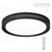 LED плафон CALIFORNIA max.72W 3000K-4000K-6500K 6000lm 220V димируем с дистанционно Ø500 mm x H70 mm черен Lightex