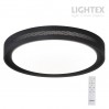 LED плафон CALIFORNIA max.72W 3000K-4000K-6500K 6000lm 220V димируем с дистанционно Ø500 mm x H70 mm черен Lightex