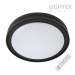 LED плафон CALIFORNIA max.72W 3000K-4000K-6500K 6000lm 220V димируем с дистанционно Ø500 mm x H70 mm черен Lightex