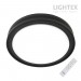 LED плафон CALIFORNIA max.72W 3000K-4000K-6500K 6000lm 220V димируем с дистанционно Ø500 mm x H70 mm черен Lightex