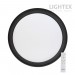 LED плафон CALIFORNIA max.72W 3000K-4000K-6500K 6000lm 220V димируем с дистанционно Ø500 mm x H70 mm черен Lightex