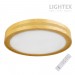 LED плафон CALIFORNIA max.72W 3000K-4000K-6500K 6000lm 220V димируем с дистанционно Ø500 mm x H70 mm светло дърво Lightex