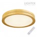 LED плафон CALIFORNIA max.72W 3000K-4000K-6500K 6000lm 220V димируем с дистанционно Ø500 mm x H70 mm светло дърво Lightex
