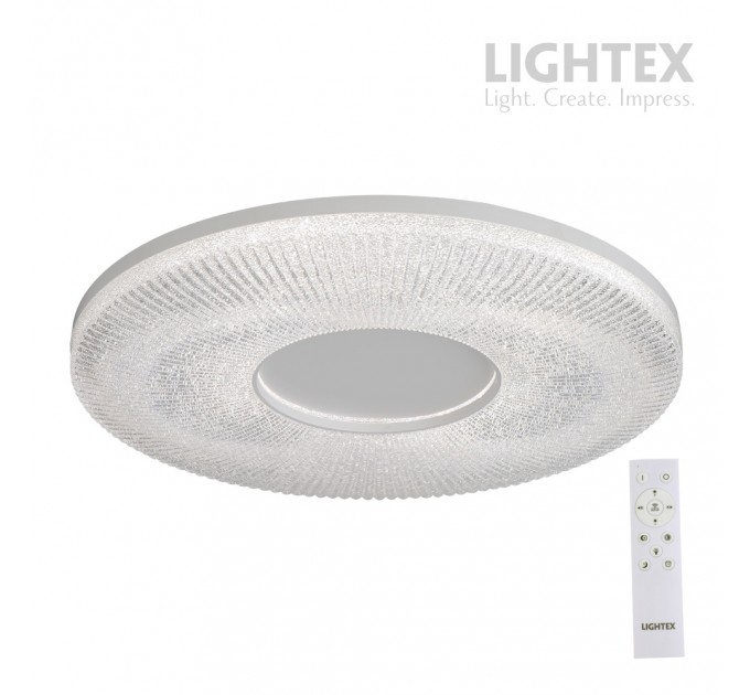 LED плафон CHANTAL max.72W 3000K-4000K-6500K 6900lm 220V димируем с дистанционно Ø500 mm Lightex