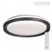 LED плафон GALAXY max.54W 3000K-4000K-6500K 5100lm 220V димируем с дистанционно Ø400 mm графит Lightex