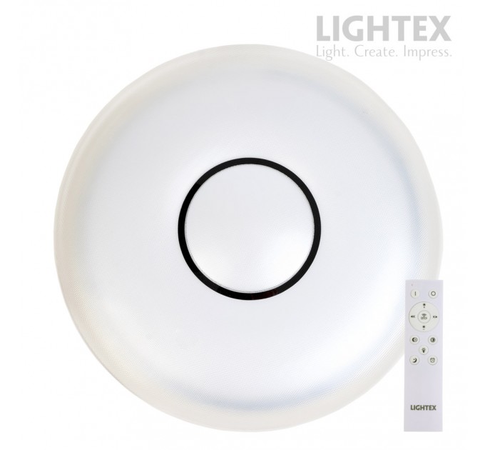 LED плафон EOLIA max.72W 3000K-4000K-6500K 6600lm 220V димируем с дистанционно Ø500 mm Lightex