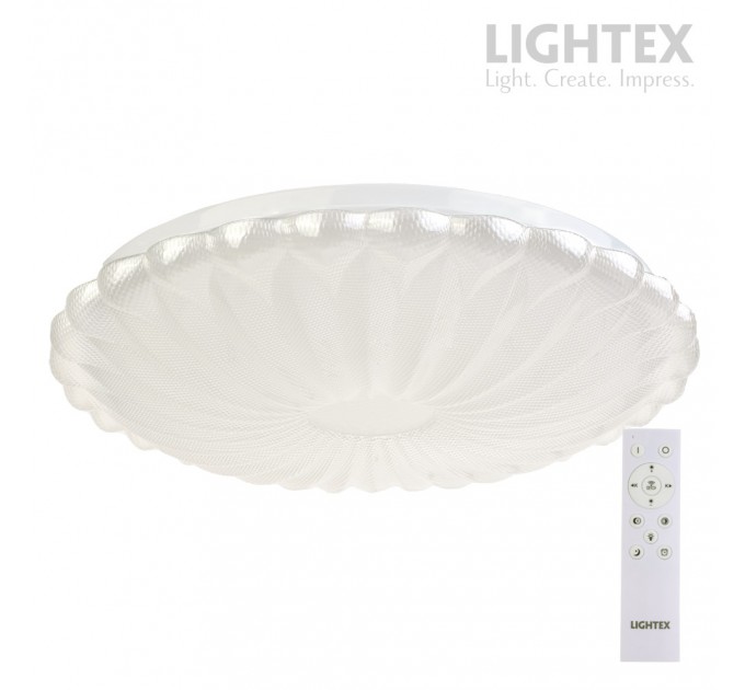 LED плафон MELIA max.54W 3000K-4000K-6500K 5700lm 220V димируем с дистанционно Ø400 mm Lightex