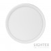 LED плафон SLENG 18W 3000K-4000K-6500K 1850lm 220V Ø230x25mm бял Lightex