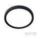 LED плафон SLENG 18W 3000K-4000K-6500K 1850lm 220V Ø230x25mm черен Lightex