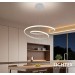 LED Полилей CATERINA бял с дистанционно 60W 3000K-6500K 3600lm  220V Ø550x80 mm Lightex