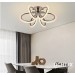 LED Полилей OLYMPIA 78W 3000K-6500K 3220lm  220V с дистанционно димируем Ø600хH260 mm хром Lightex