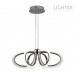 LED Пендел OLYMPIA 78W 3000K-6500K 3220lm  220V с дистанционно димируем Ø600хH1000 mm хром Lightex