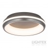 LED Плафон ADORA max.78W 3000K-4000K-6500K 6490lm 220V димируем с дистанционно Ø470xH70 mm графит Lightex