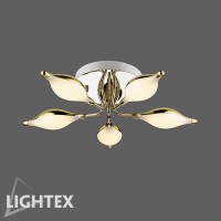 LED Полилей VALLEY 30W 4000K 2400lm месинг Lightex