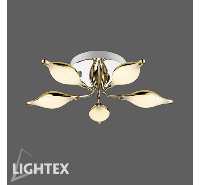LED Полилей VALLEY 30W 4000K 2400lm месинг Lightex