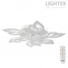 LED Полилей STELLA с дистанционно 120W 3000K-6500K 7200lm 220V 800x800x120 mm Lightex