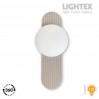 LED аплик KALMEA 8W 3000K 220V 900lm 170x90xh400mm каки Lightex