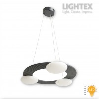 LED полилей KALMEA 22W 3000K 220V 2000lm Ø560mm черен Lightex LED полилей KALMEA 22W 3000K 220V 2000lm Ø560mm черен Lightex