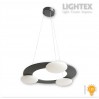 LED полилей KALMEA 22W 3000K 220V 2000lm Ø560mm черен Lightex