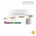LED полилей KALMEA 22W 3000K 220V 2000lm 1000x165mm каки Lightex
