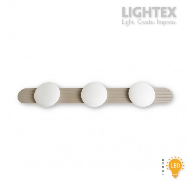 LED полилей KALMEA 22W 3000K 220V 2000lm 1000x165mm каки Lightex