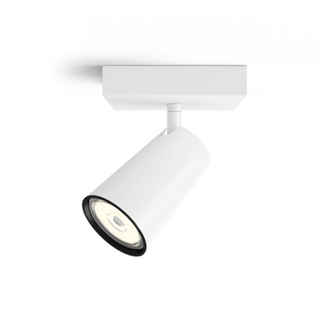 Philips Спот PAISLEY GU10 max 5.5W бял