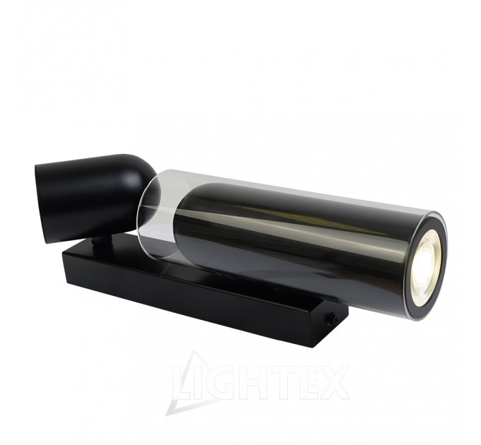 LED Аплик ATLANTA 2x5W 4000K 220V 750lm черен Lightex