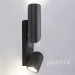 LED Аплик ATLANTA 2x5W 4000K 220V 750lm черен Lightex