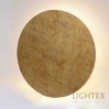 LED аплик LUNULA 8W 3000K 220V 450lm Ø180x36 mm състарено злато Lightex