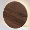 LED аплик LUNULA 8W 3000K 220V 450lm Ø180x36 mm дърво Lightex