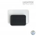 LED аплик GENEVA 8W 3000K 220V 500lm 160x190xH50mm бяло+черно Lightex