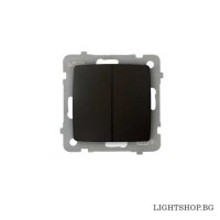 Ospel КАРО Ключ схема 5 модул шоколад  LP-2S/m/40